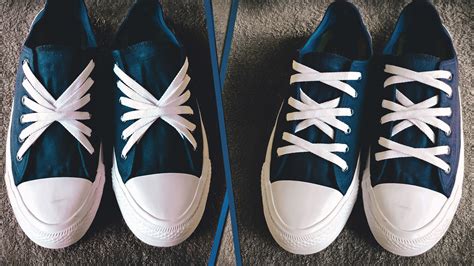 unique ways to lace sneakers.